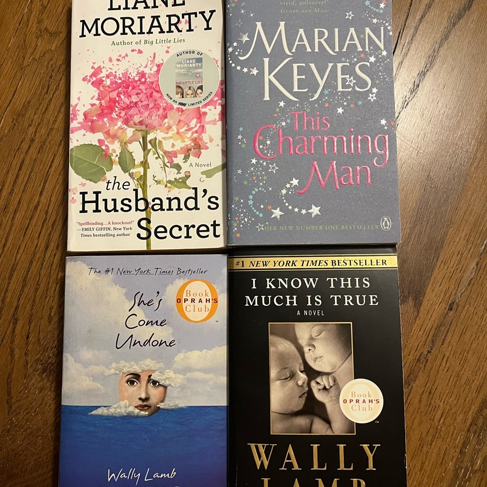 # 44 Wally Lamb , Liane Moriarty and Marian Keyes Book set